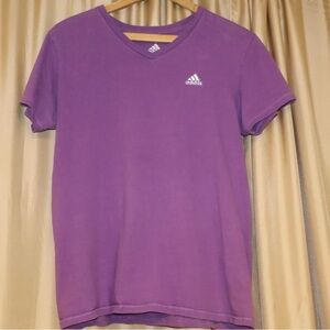 Vintage purple adidas tee